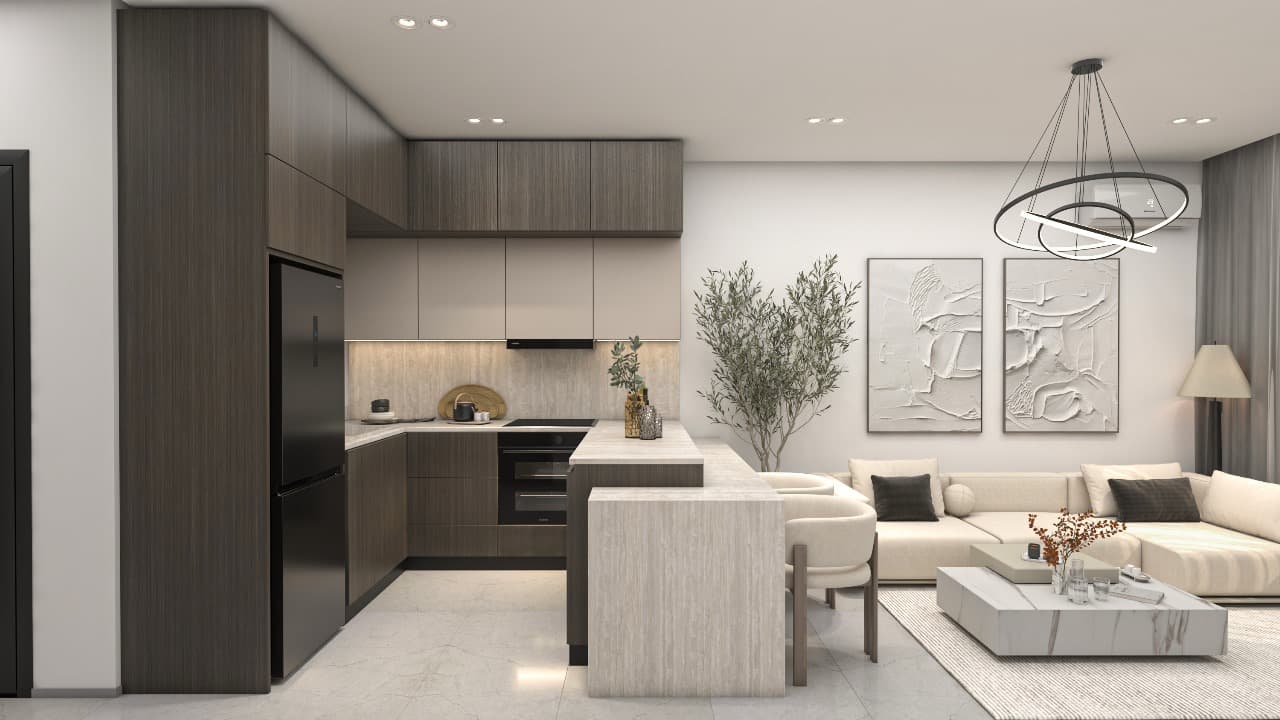 Sun City apartment interior 2